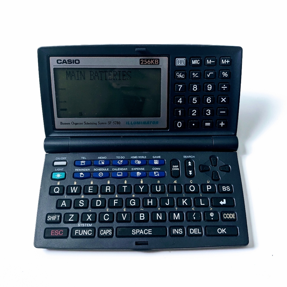 Casio SF-5780 Executive Boss Business Organizer Programming System Tested - Picture 3 of 4